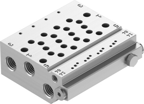 Manifold rail