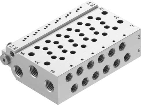 Manifold rail