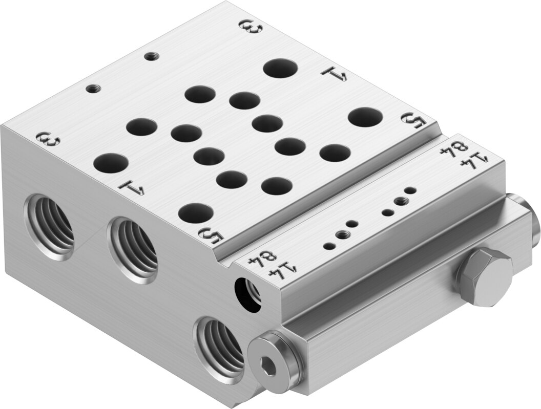 Manifold rail