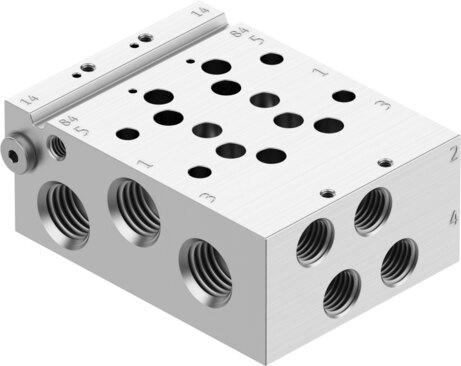 Manifold rail