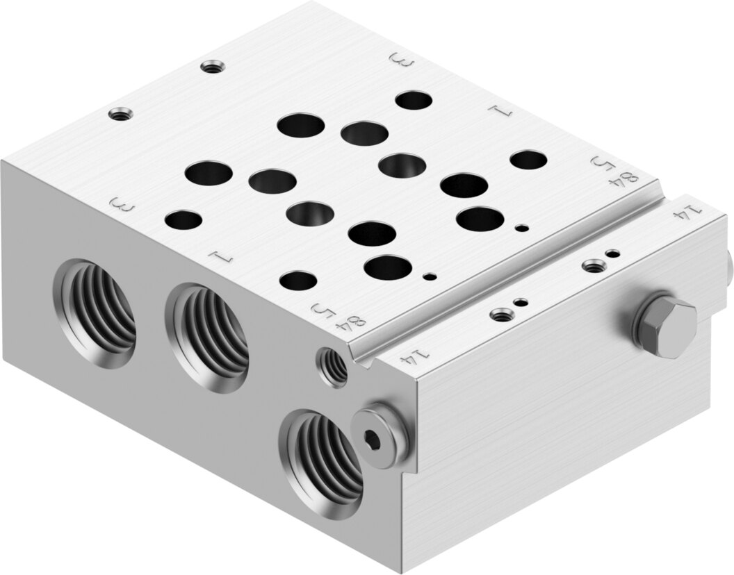 Manifold rail