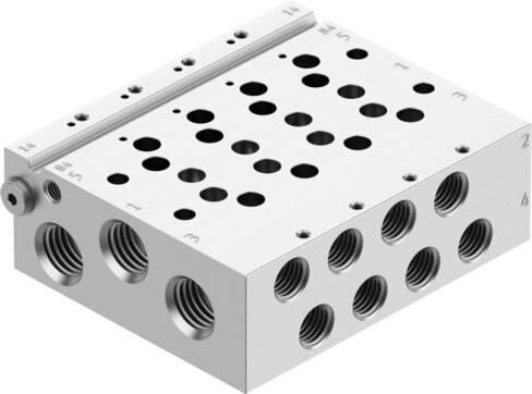 Manifold rail