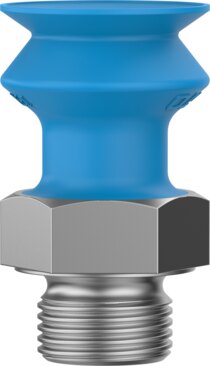 Suction cup with connection