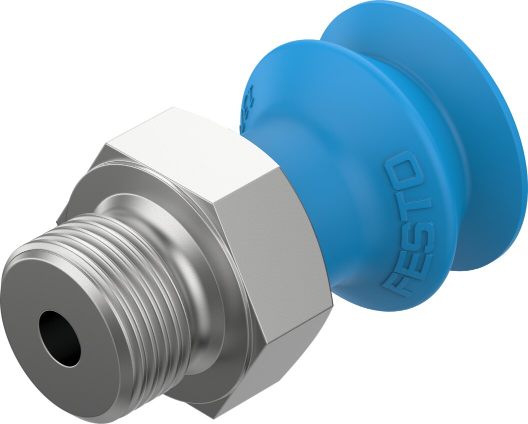 Suction cup with connection