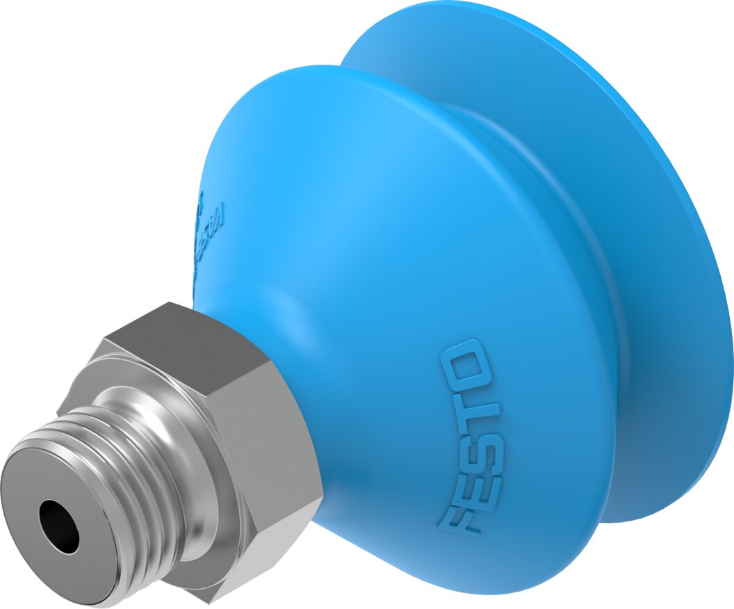 Suction cup with connection