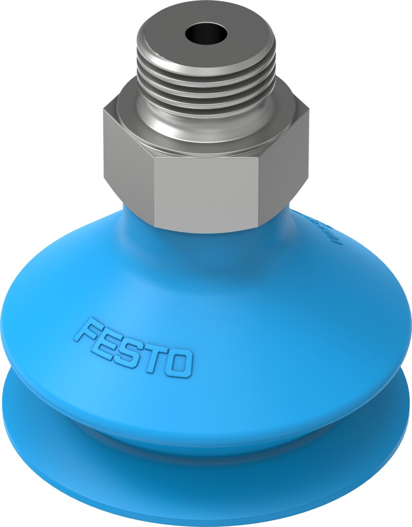 Suction cup with connection