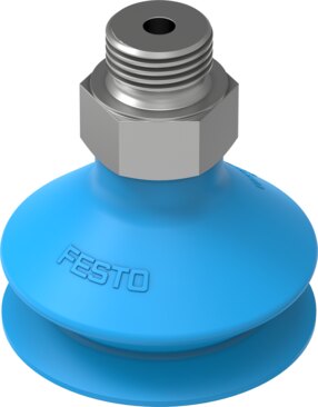 Suction cup with connection