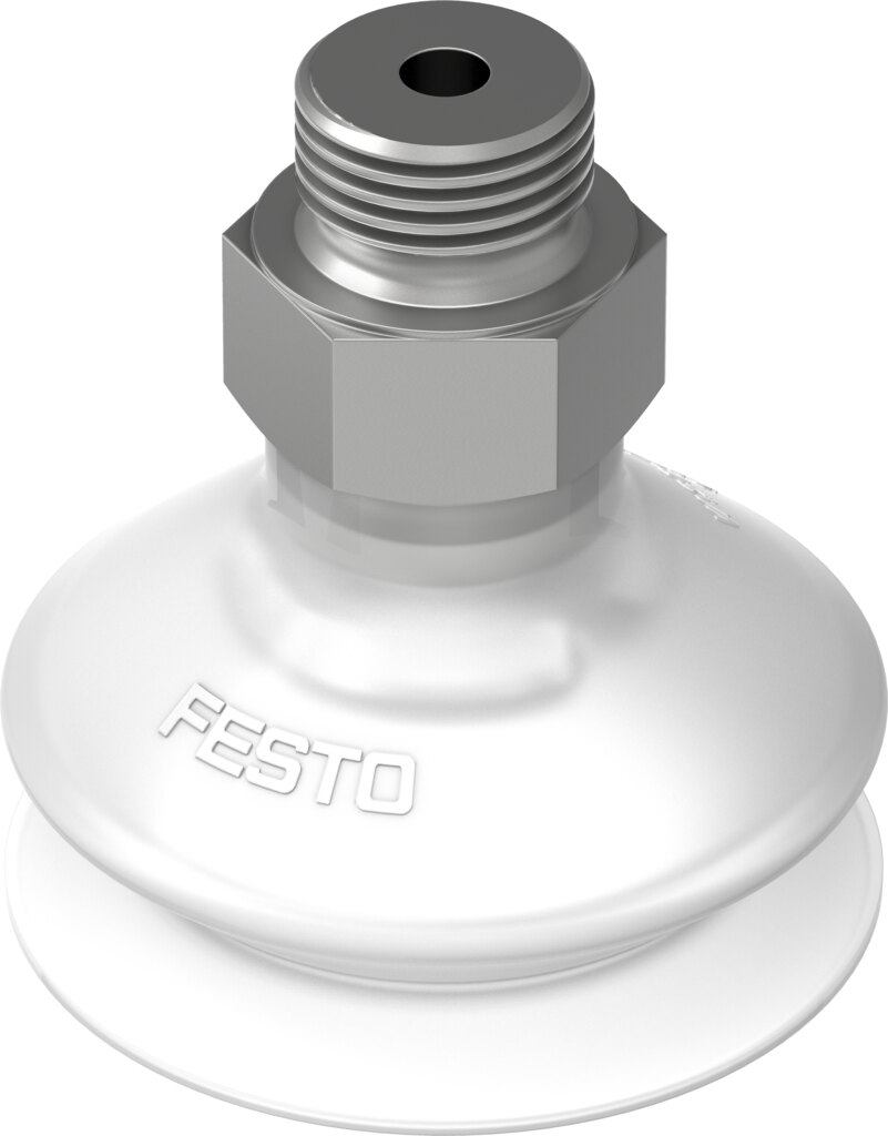 Suction cup with connection