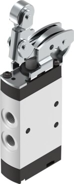 Roller lever valve