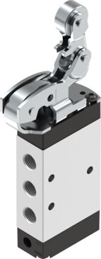 Roller lever valve