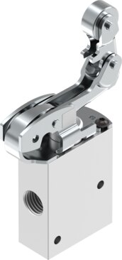 Roller lever valve