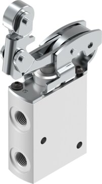 Roller lever valve