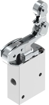 Roller lever valve