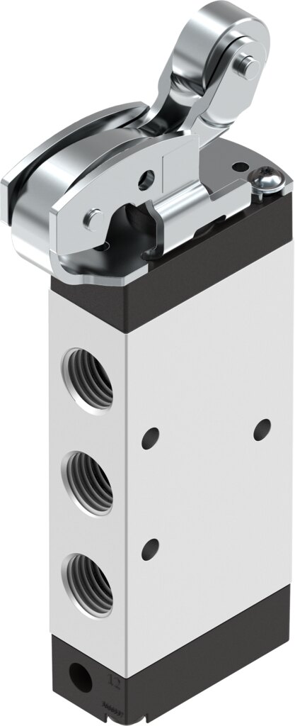 Roller lever valve