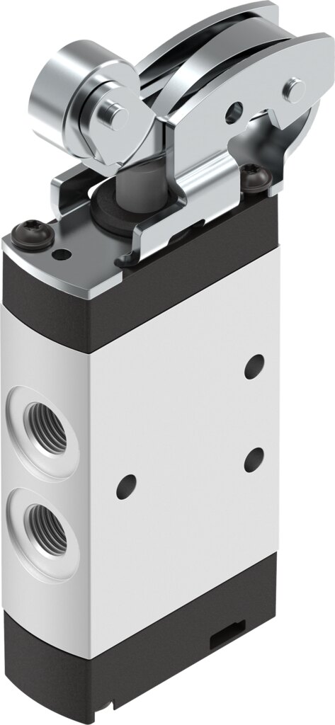Roller lever valve