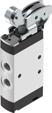Roller lever valve