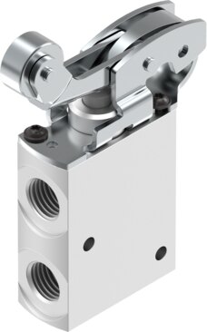 Roller lever valve