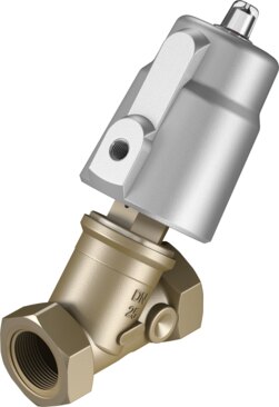Angle seat valve