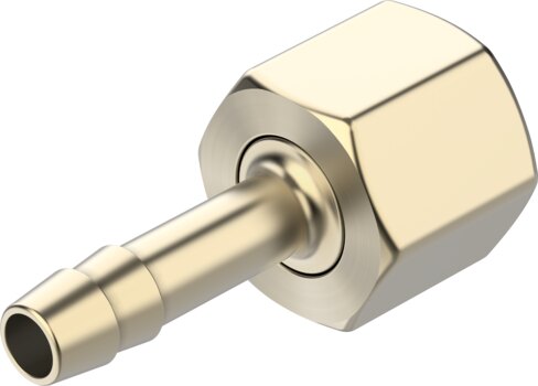 Barbed hose fitting