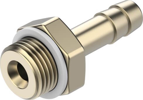 Barbed hose fitting