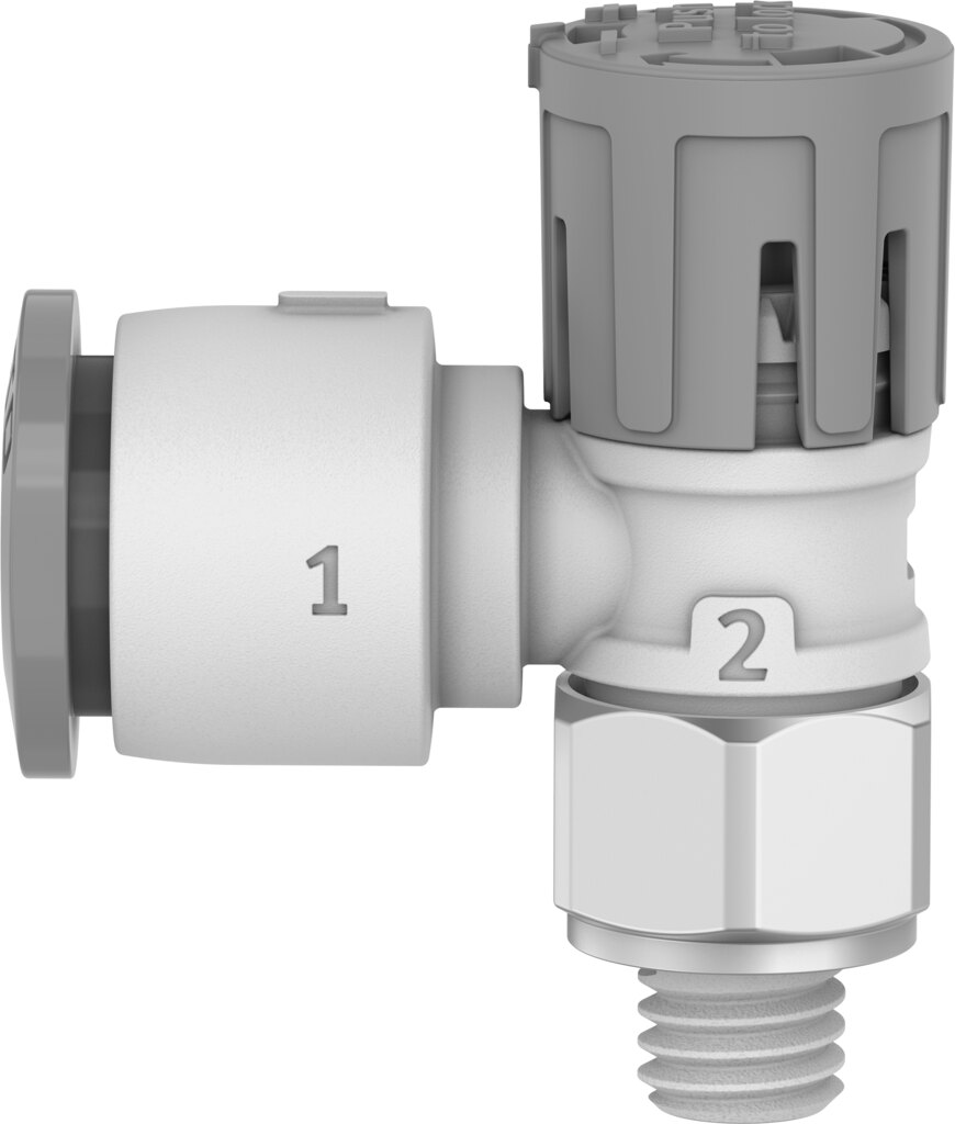 One-way flow control valve