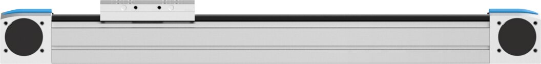 Toothed belt axis