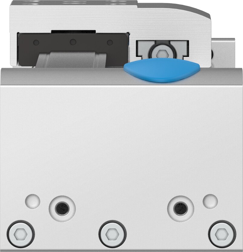 Toothed belt axis