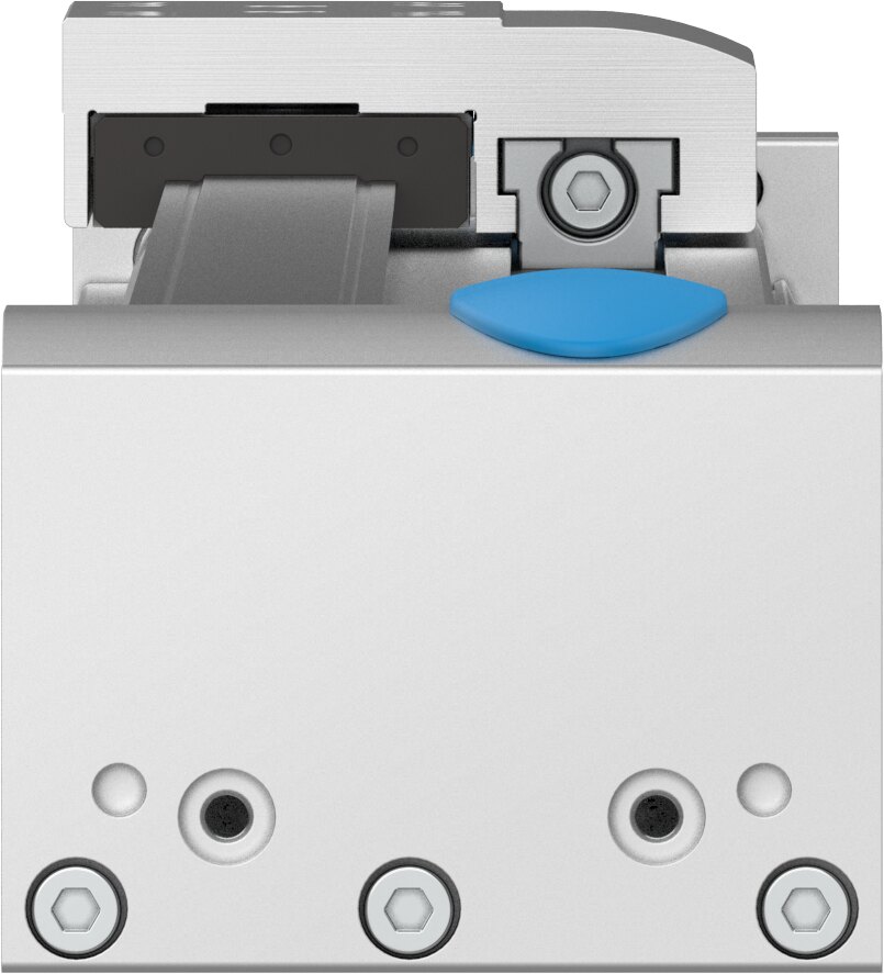 Toothed belt axis