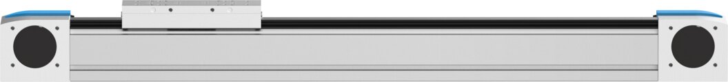 Toothed belt axis