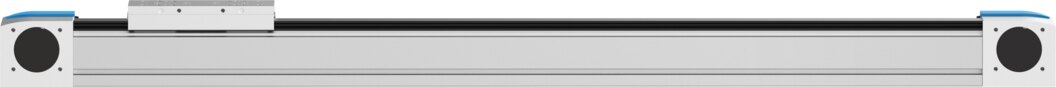 Toothed belt axis