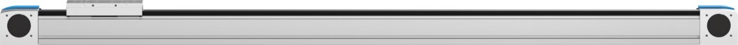 Toothed belt axis