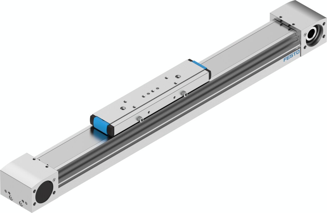 Toothed belt axis