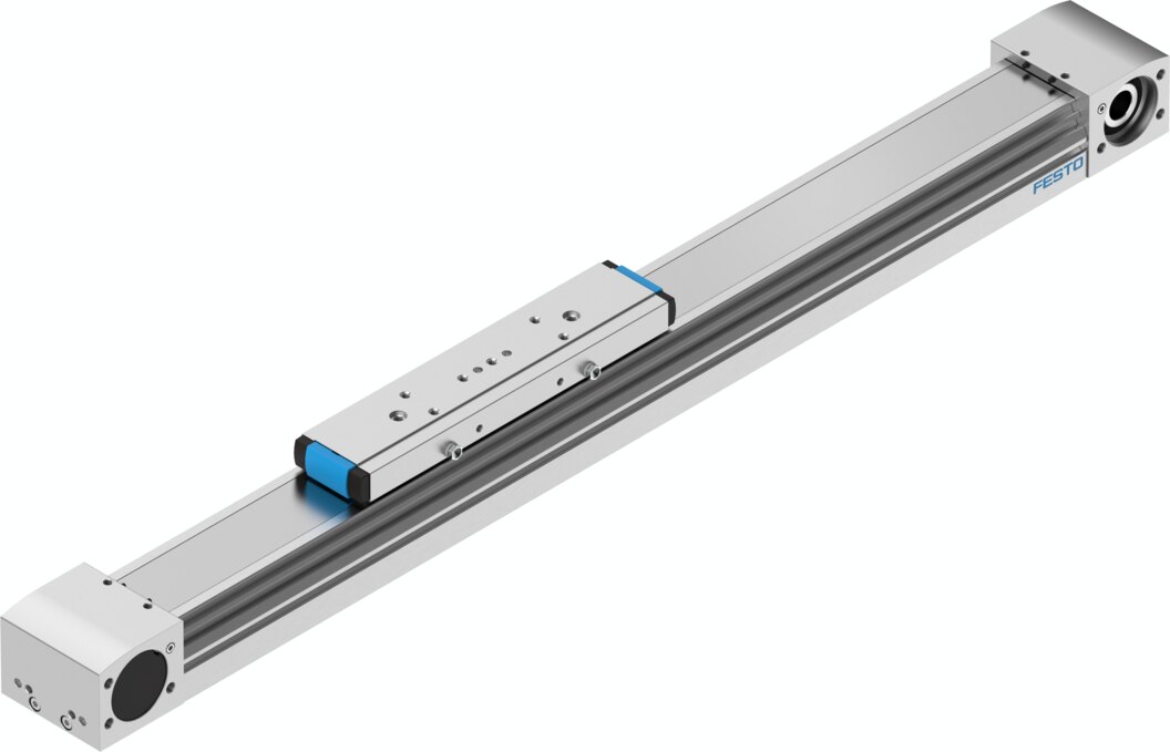 Toothed belt axis