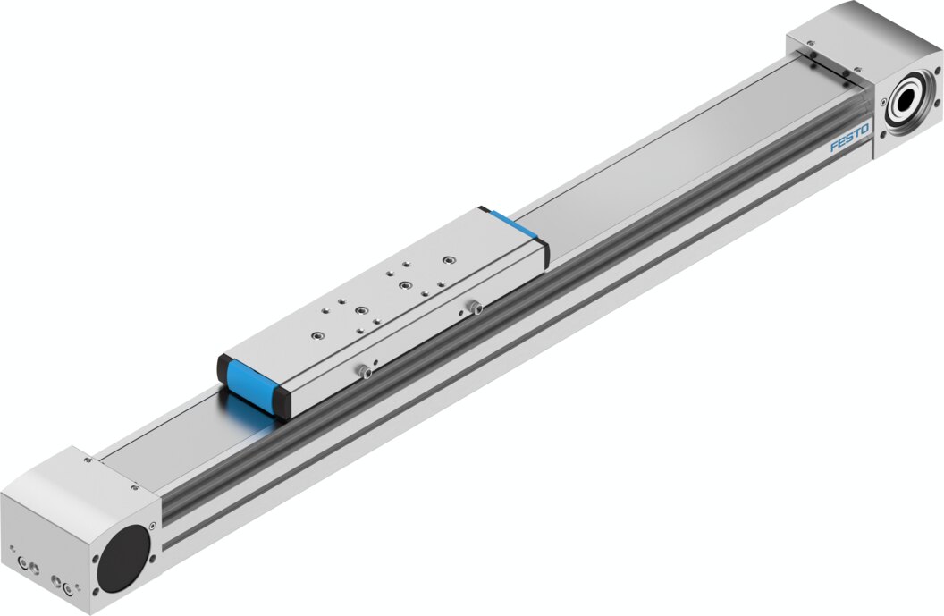 Toothed belt axis