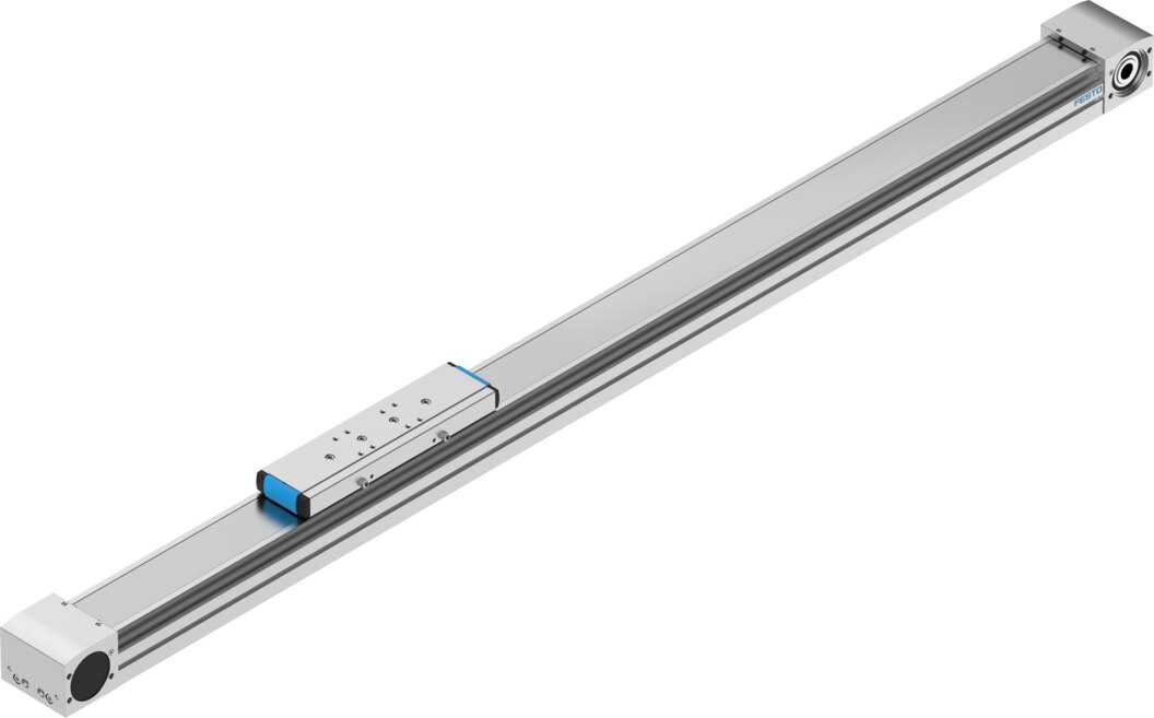 Toothed belt axis