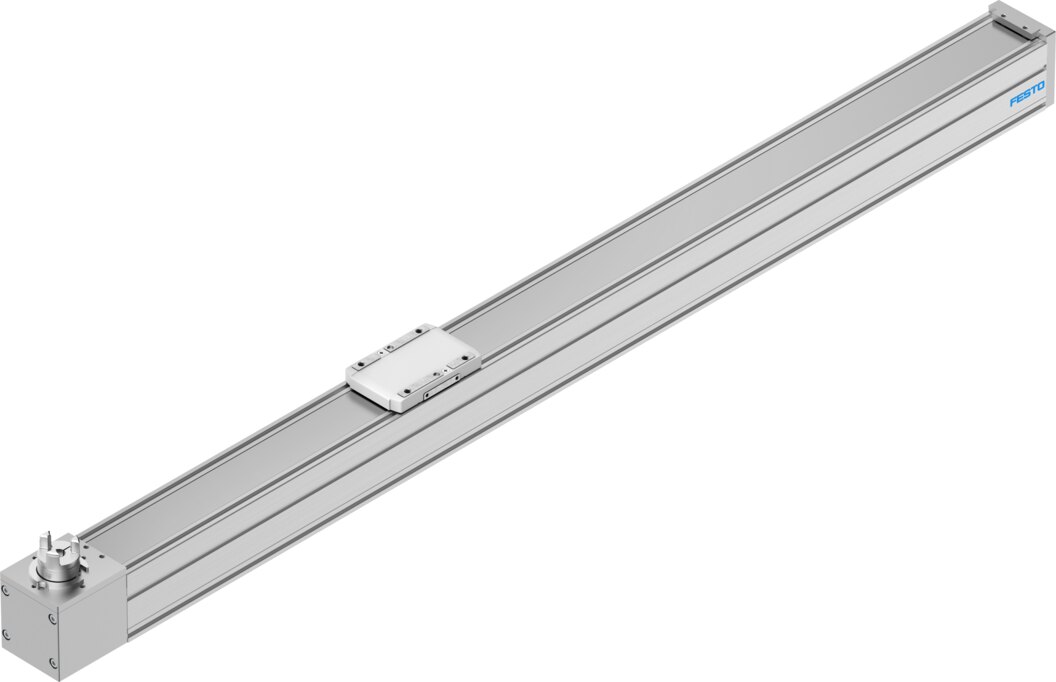 Toothed belt axis