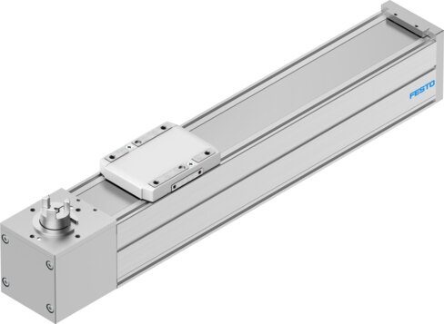 Toothed belt axis