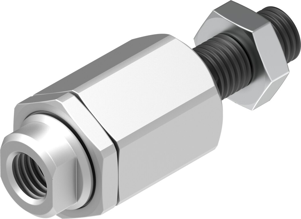 Self-aligning rod coupler