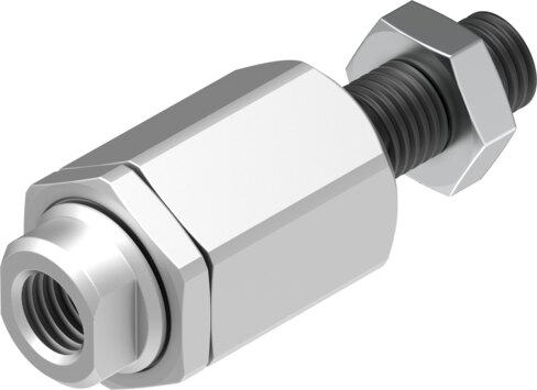 Self-aligning rod coupler