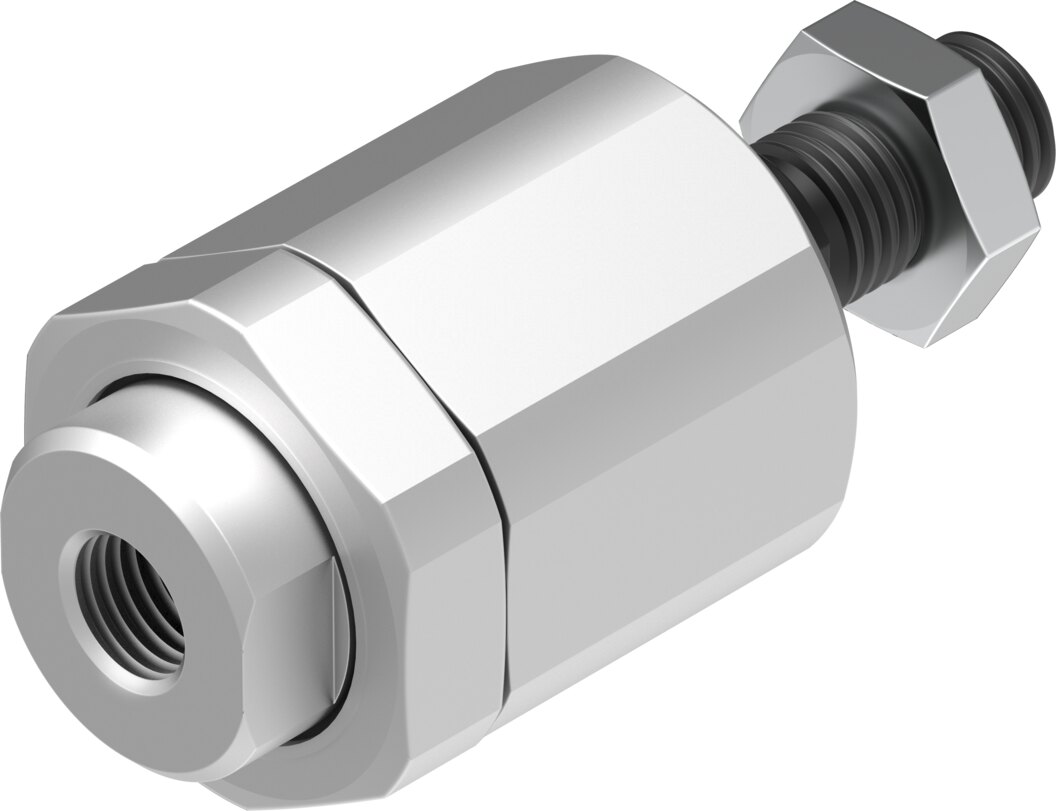 Self-aligning rod coupler