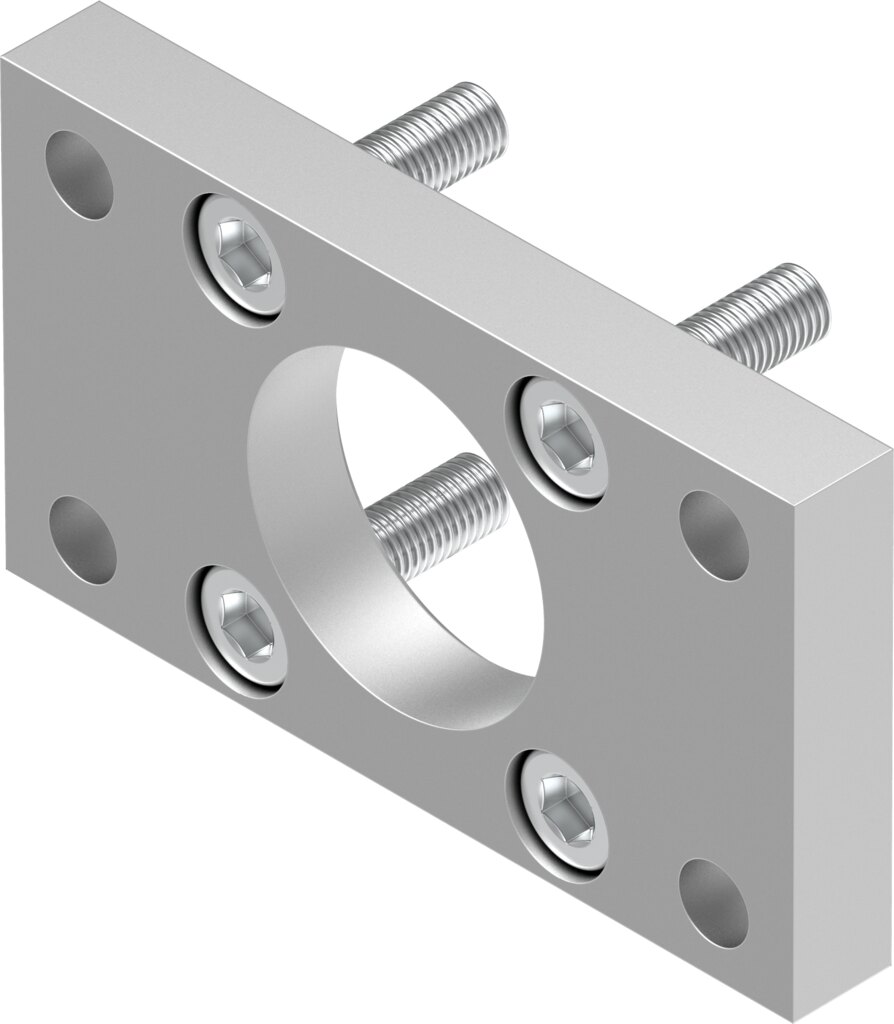 Flange mounting
