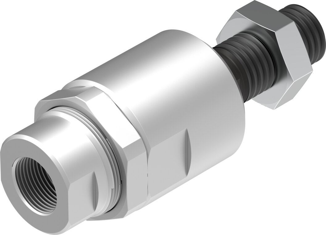 Self-aligning rod coupler