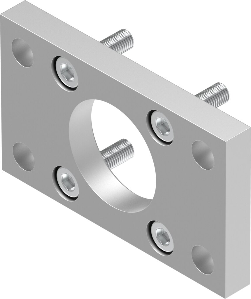 Flange mounting