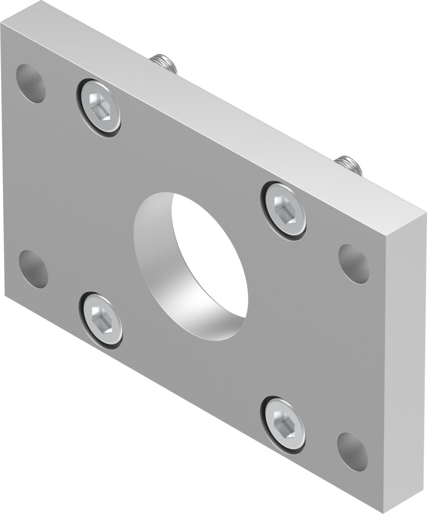 Flange mounting