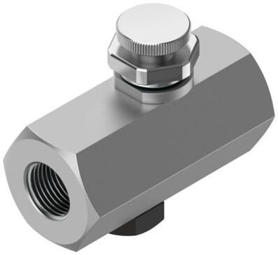One-way flow control valve