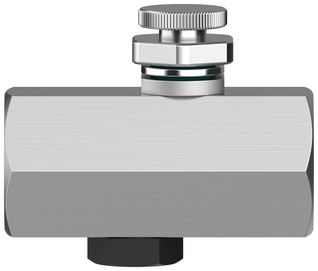 One-way flow control valve
