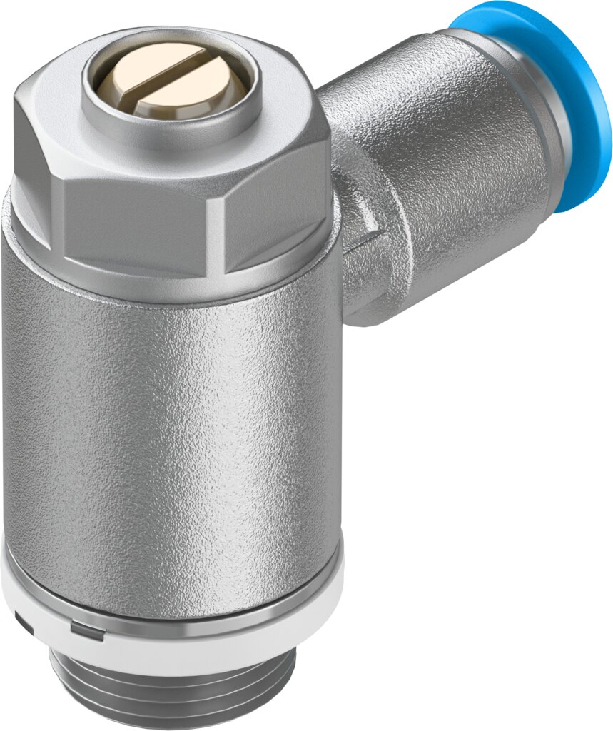 One-way flow control valve