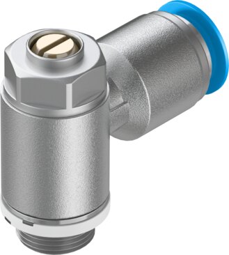 One-way flow control valve