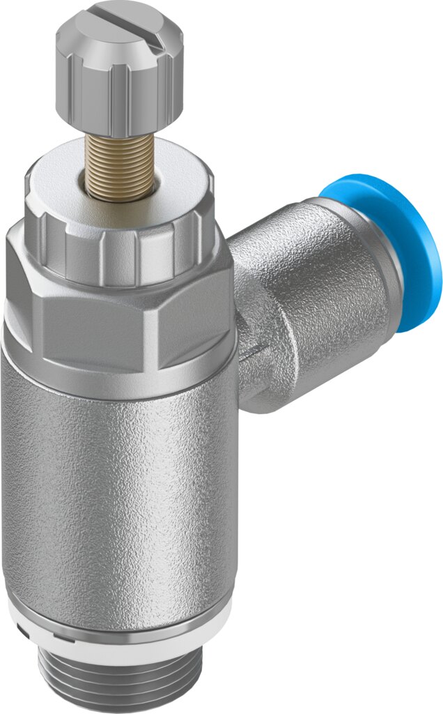 One-way flow control valve