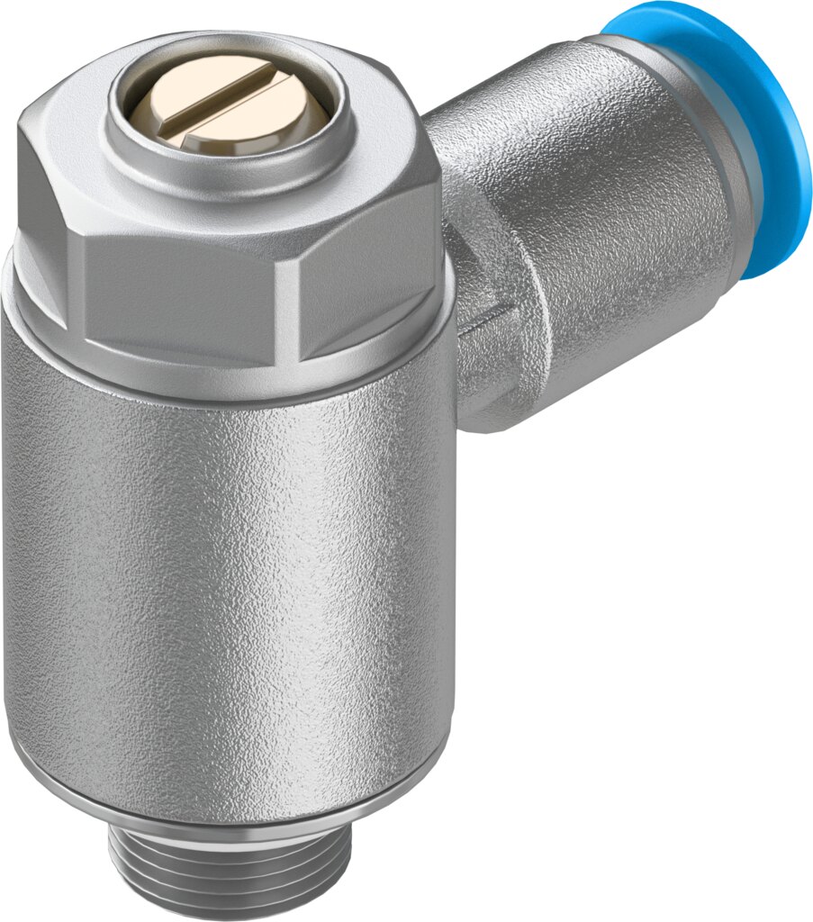 One-way flow control valve